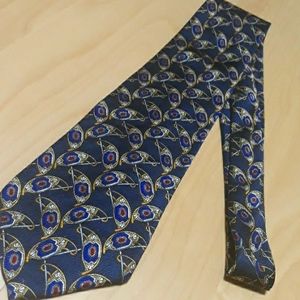 Christian Dior Vintage  Printed Oversized Luxury Tie